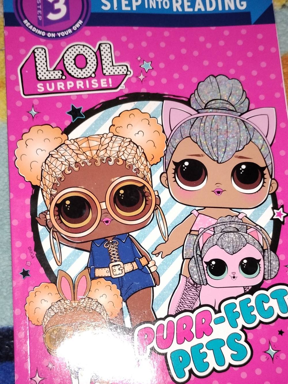 L.O.L. Surprise! Purr-fect Pets Pink Kids Toy Book